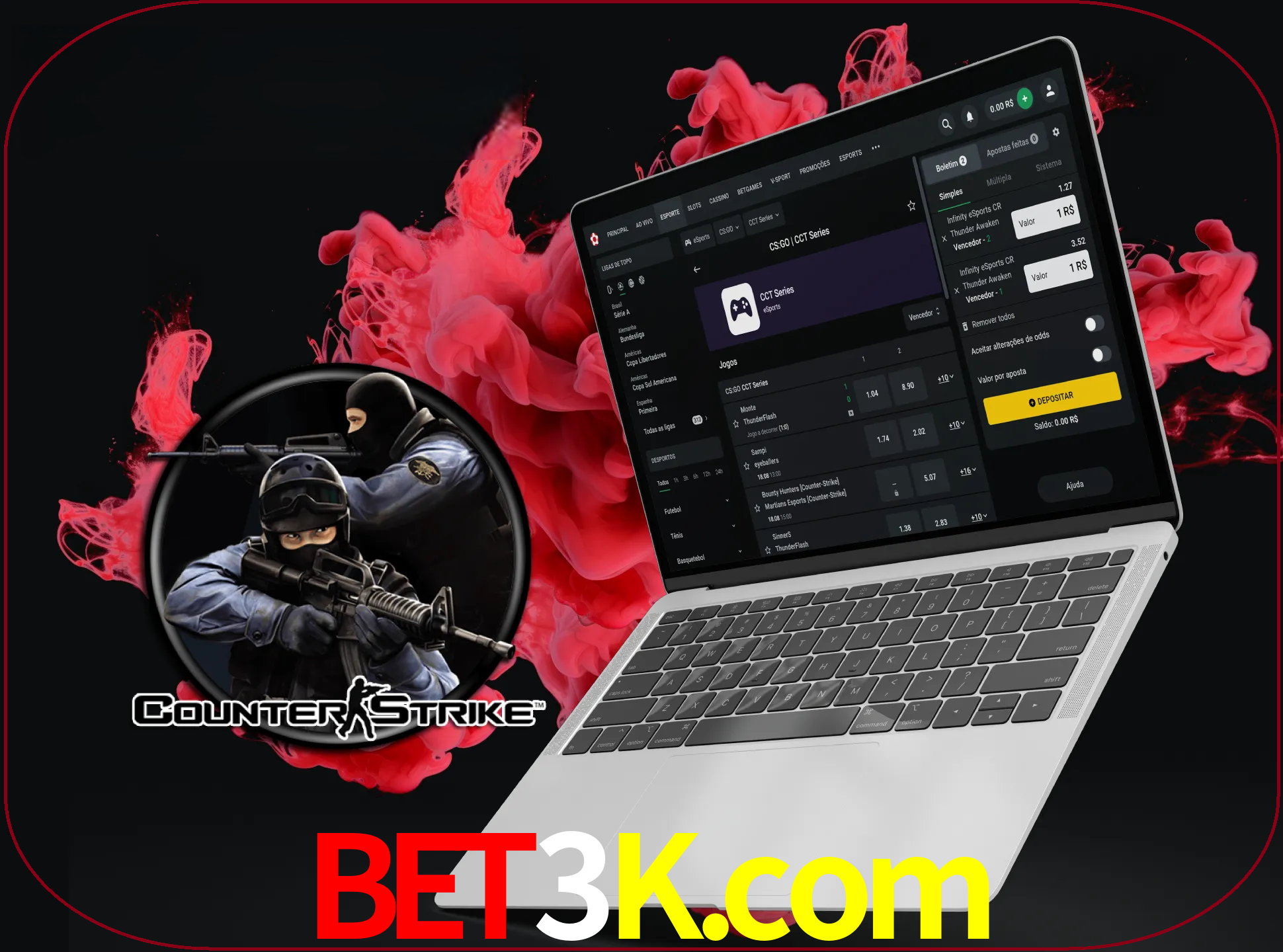 Um grande número de jogos irá agradar aos fãs deste jogo de tiro no sítio Web e na aplicação da empresa bet3k.