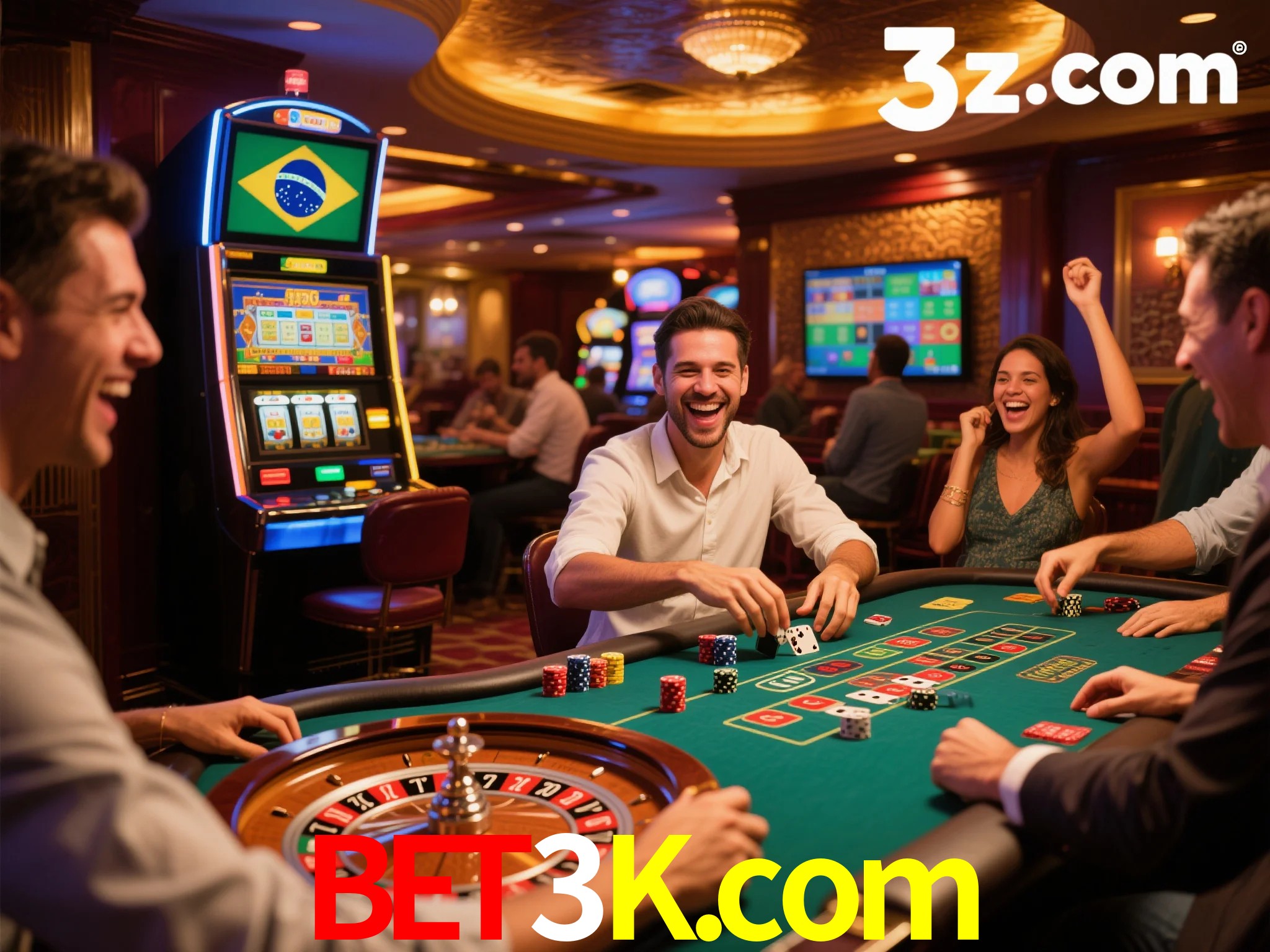 Depositar dinheiro para jogar jogos de cassino.